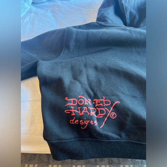 Ed hardy cropped sweater - Picture 2 of 4